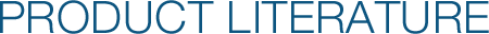PRODUCT LITERATURE